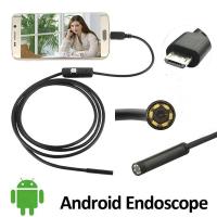 Эндоскоп Гибкая камера USB для Android и PC, 1м