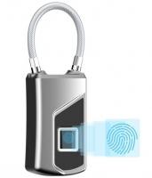 Навесной замок со сканером отпечатка пальца Security Fingerprint Anytek L1