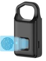 Навесной замок со сканером отпечатка пальца Security Fingerprint Anytek P4