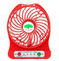 Мини вентилятор USB Fashion Mini Fan, красный