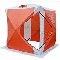 Палатка для зимней рыбалки Куб 1,8x1,8x1,95 м, оранжевый