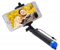 Монопод проводной Selfie Stick 78 см синий