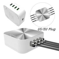 Настольное зарядное устройство LDNIO A8101 8 USB 10А, silver