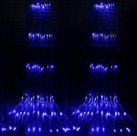 Светодиодный занавес "Водопад", 2x2м, динамический, синий