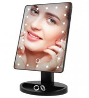 Зеркало со светодиодами Large LED Mirror, черный