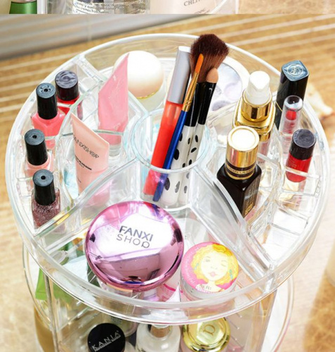 Вращающийся Органайзер Для Косметики 360 Rotation Cosmetic Organizer