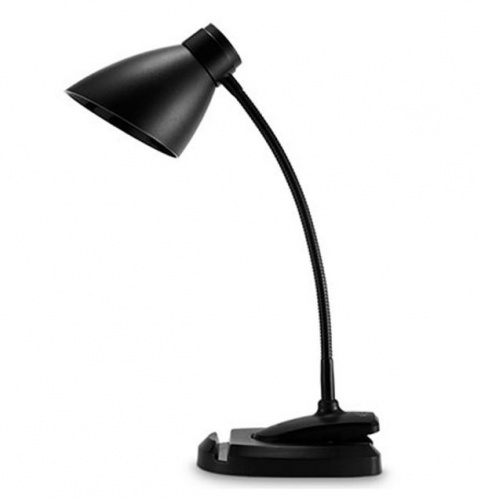 Настольная светодиодная лампа на прищепке Remax RT-E500, черная