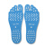 Наклейки на ступни ног Nakefit (Размер: М), голубые