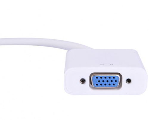 Переходник Mini Display Port (m) - VGA (f), белый