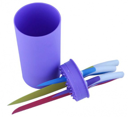 Подставка для ножей Universal Knife Holder фиолетовый