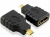 Переходник HDMI (F) - Micro HDMI (M)