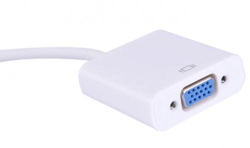 Переходник Mini Display Port (m) - VGA (f), белый