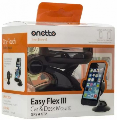 Держатель Onetto Easy Flex III Car&Desk Mount (Black)