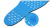 Наклейки на ступни ног Nakefit (Размер: L), голубые
