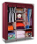 Складной тканевый шкаф Storage Wardrobe бордовый