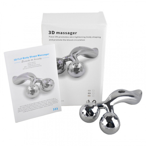 3D Массажер для лица и тела ZL-209 (Silver)