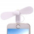 Мини вентилятор для телефона micro USB / Lightning, белый