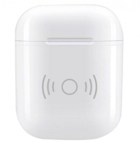 Чехол c беспроводной зарядкой Hoco CW18 Wireless Charger для AirPods (Белый)