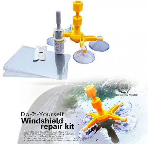 Набор ремонта стекла автомобиля Windshield Repair Kit