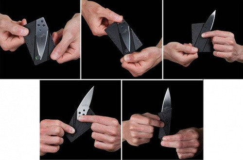 Складной нож-кредитка Cardsharp