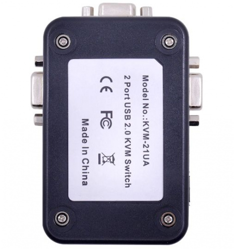 Переключатель 2-port USB 2.0 KVM Switch (KVM-21UA)