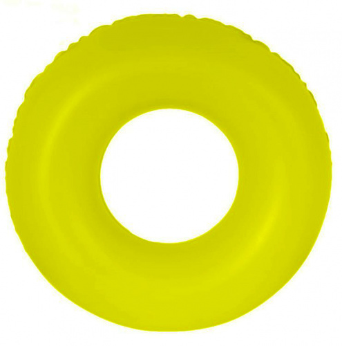 Надувной круг Love of Summer 60 см, желтый