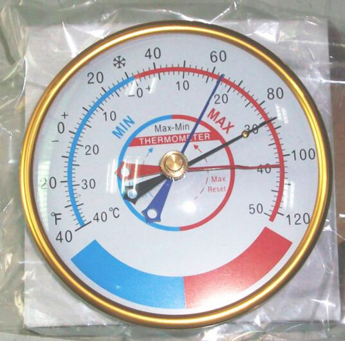 Термометр с фиксацией Max и Min значений THERMOMETER T9392D