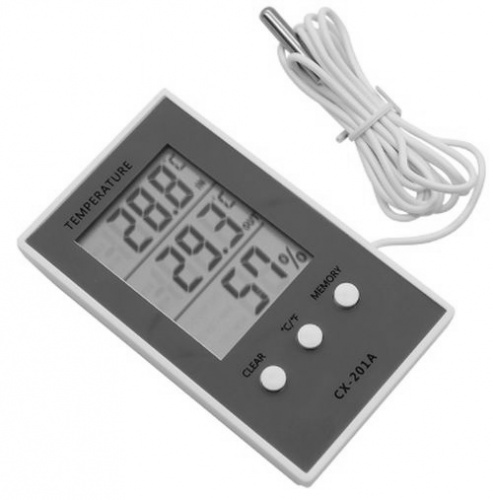 Цифровой термометр гигрометр с выносным щупом CX-201A