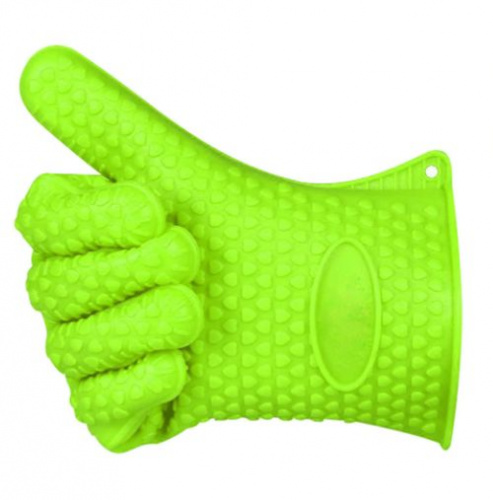 Термостойкие перчатки Hot Hands 2шт, зеленые
