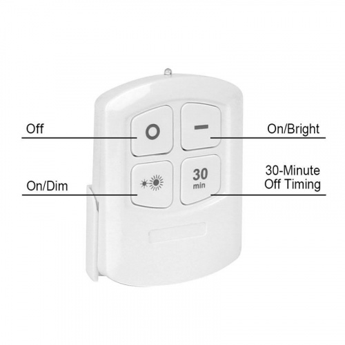 Настенно-потолочные светильники Пульт управления Remote Control Multi-Function LED Light Set (Pack of 2)