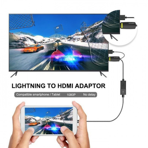 Адаптер-переходник Rock space Lightning to HDMI