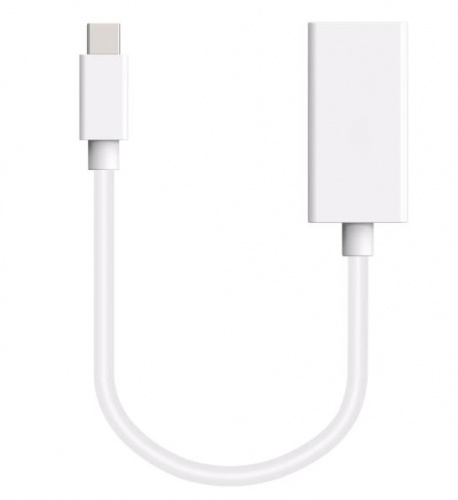 Переходник MiniDisplayPort (папа) /HDMI (мама), белый