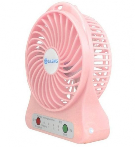 Мини вентилятор USB Fashion Mini Fan Lileng 830, фиолетовый