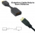 Переходник удлинитель HDMI папа - HDMI мама, 10см