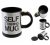 Кружка-мешалка термос Self Stirring Mug, 400 мл, синяя