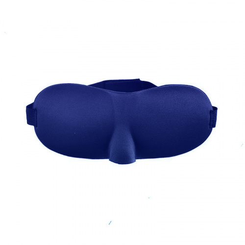 3D Маска для сна темно-синяя