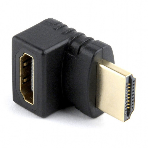 Адаптер переходник HDMI-f - HDMI-m, угловой 270 градусов