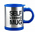 Кружка-мешалка термос Self Stirring Mug, 400 мл, синяя