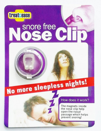 Клипса от храпа Антихрап Nose Clip с магнитами