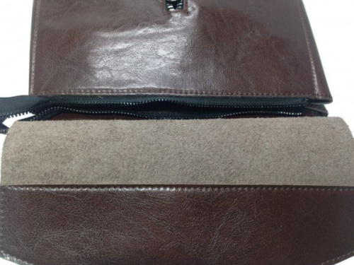 Женская кожаная сумка-рюкзак 2334-1 Grey