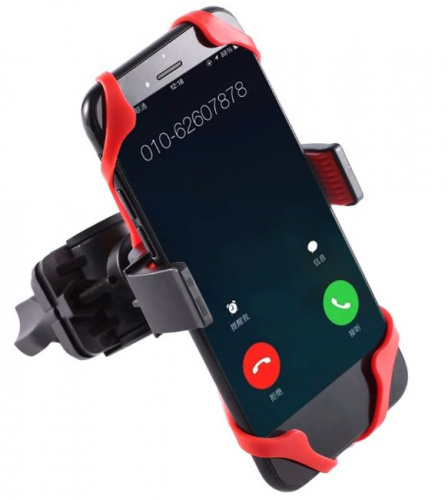 Держатель для смартфона с креплением на руль мотоцикла/велосипеда Bicycle Phone Holder (Красный)