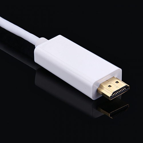 Переходник MiniDisplayPort (папа) /HDMI (папа), белый