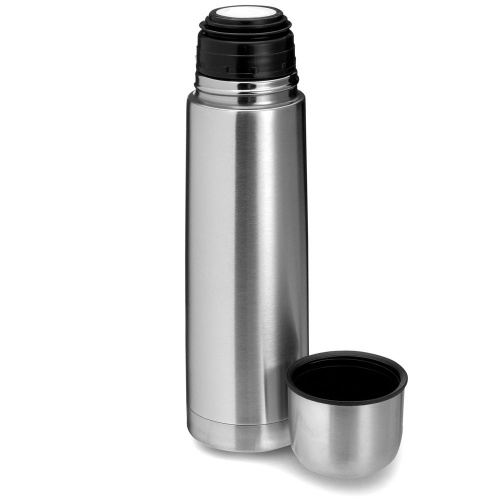 Классический термос Vacuum Flask 1.0 л с чехлом