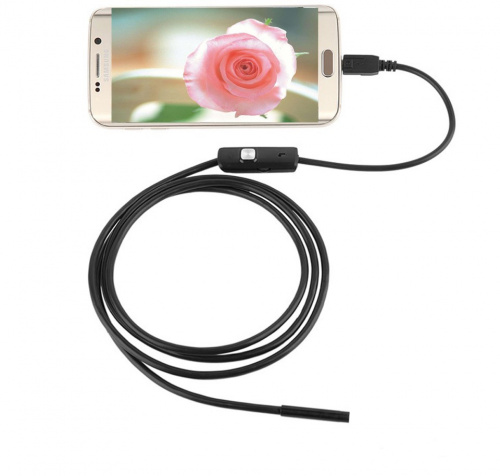 Эндоскоп Гибкая камера USB для Android и PC, 10м