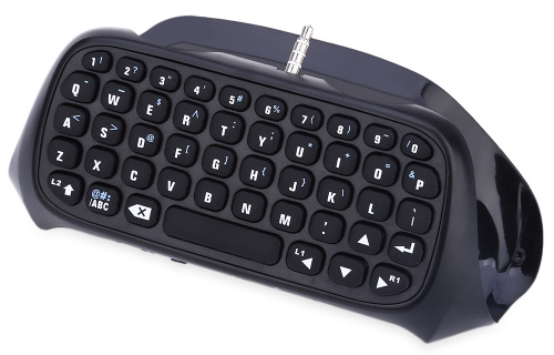 Клавиатура беспроводная для геймпада DOBE TP4-008 (PS4), черный