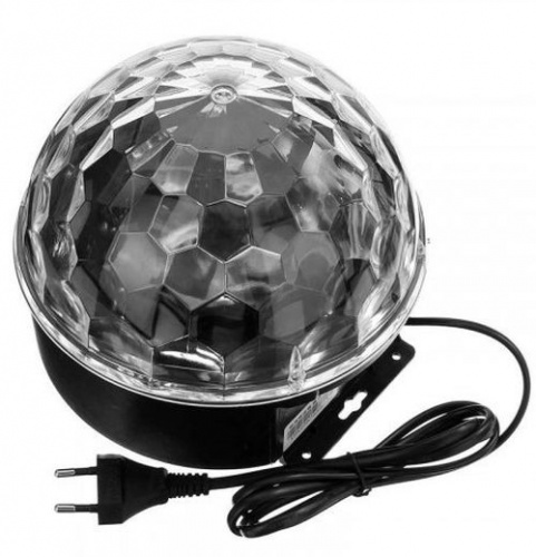 Светодиодный дискошар LED Crystal Magic Ball Light с флешкой и пультом