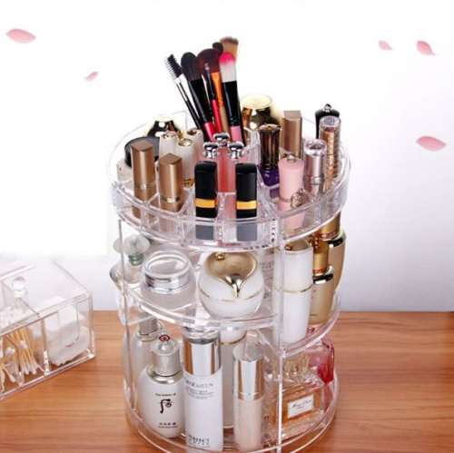 Вращающийся Органайзер Для Косметики 360 Rotation Cosmetic Organizer