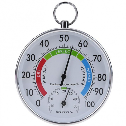 Термометр гигрометр настенный TH9100-C
