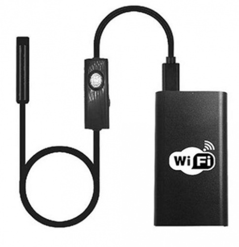 Эндоскоп Гибкая камера WiFi HD720P USB для Android и PC, 2 м