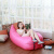 Надувной диван 240х70 см, розовый